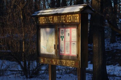 Entrance to the Whitehouse Nature Center.