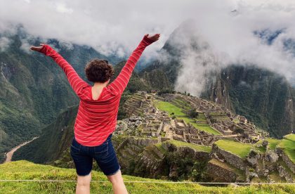 Tori Wiese in Peru.