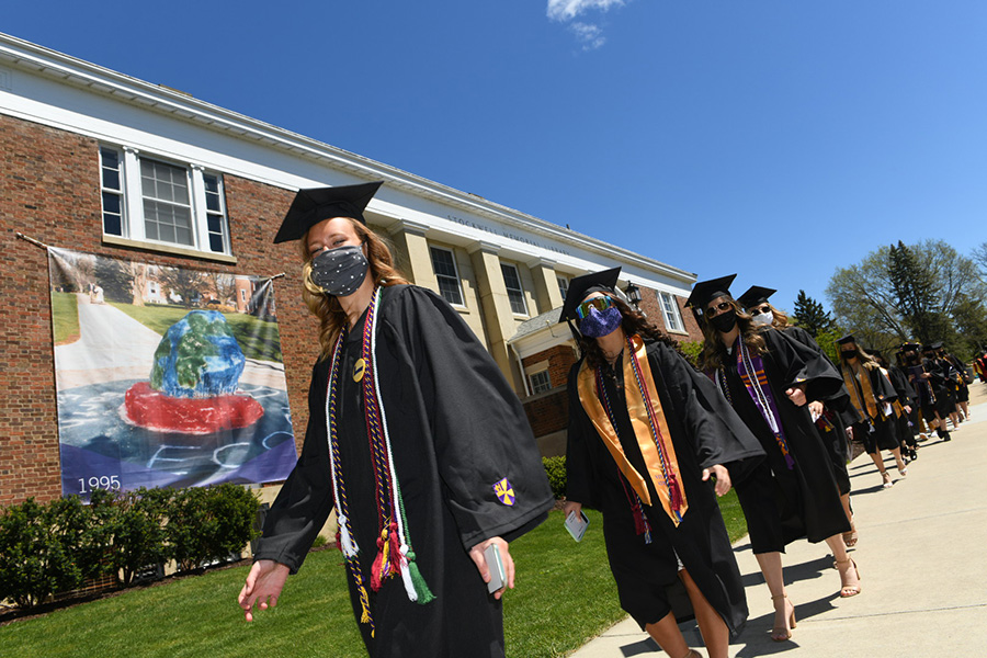 Commencement, Albion College, May 8, 2021