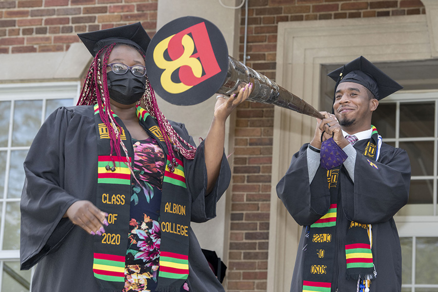 Commencement, Albion College, May 8, 2021