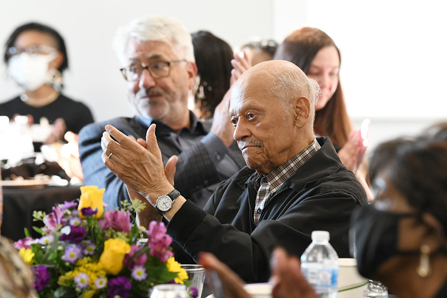 Dr. James Curtis, '44, Dr. Larry Schook, '72