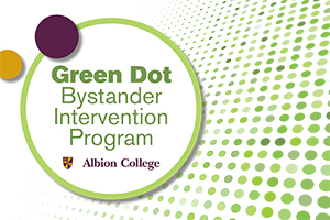 Green Dot Bystander Intervention Program logo