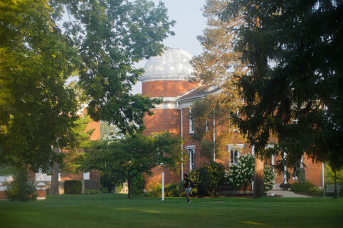 The observatory building.