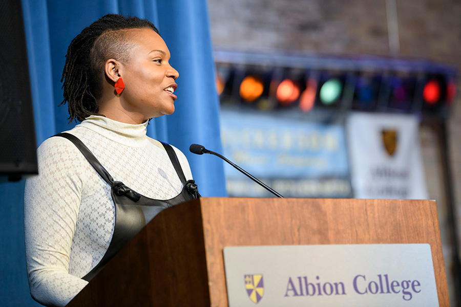 Dr. Ashley Woodson, Albion College