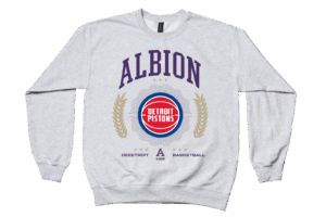 Albion College Detroit Pistons sweatshirt