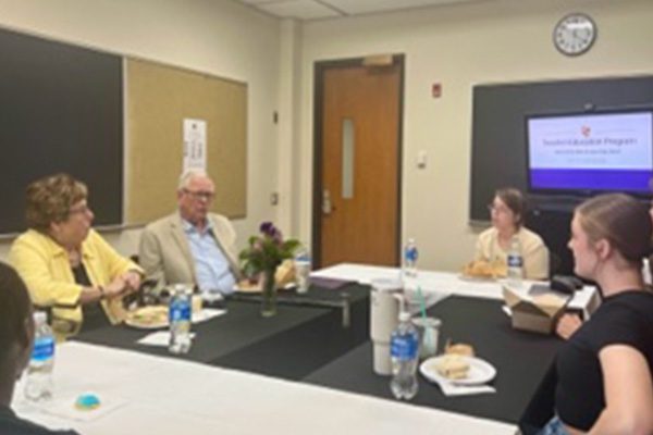 Bob and Sara Maxfield (alumni and donors)